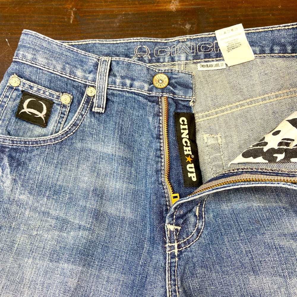 Men’s Cinch 29x30 Black Label 2.0 jeans